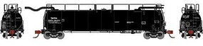 Athearn TankTrain Intermediate GATX/Black Letter #28231 N Scale Model Train Freight Car #15066