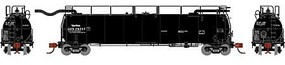 Athearn TankTrain Intermediate GATX/Black Letter #28237 N Scale Model Train Freight Car #15072