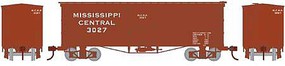 Athearn N 36' Old Time Wood Box, MSC #3027 Athearn N 36' Old Time Wood Box, MSC #3027