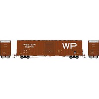 Athearn RTR 60' Hi-Cube Ex-Post Boxcar Western Pacific #3151 HO Scale Model Train Freight Car #16124