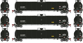 Athearn N 33,900-Gallon LPG Tank/Early, ROCX (3) Athearn N 33,900-Gallon LPG Tank/Early, ROCX (3)
