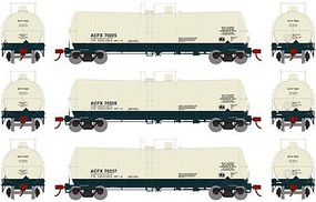 Athearn HO RTR 16,000-Gallon Tank, ACFX #2 (3) Athearn HO RTR 16,000-Gallon Tank, ACFX #2 (3)