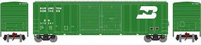 Athearn N 50' FMC Double Door Box, BN #370287 Athearn N 50' FMC Double Door Box, BN #370287