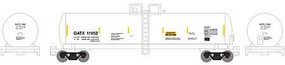 Athearn N GATC 20,000-Gal Acid Tank, GATX/Modern #11952 Athearn N GATC 20,000-Gal Acid Tank, GATX/Modern #11952