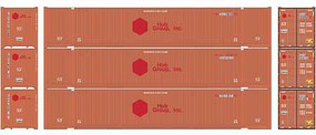 Athearn HO RTR 53' Jindo Container, CSX #2 (3) Athearn HO RTR 53' Jindo Container, CSX #2 (3)