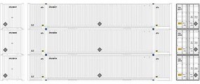 Athearn HO RTR 53' Jindo Container, UPS (3) Athearn HO RTR 53' Jindo Container, UPS (3)