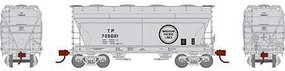 Athearn ACF 2970 Covered Hopper MP/TP #706021 N Scale Model Train Freight Car #24671