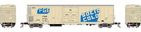 Athearn 57' Mechanical Reefer with Sound FGE #11742 N Scale Model Train Freight Car #24712
