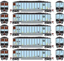 N Bethgon Coalporter w/Load, BNSF #2 (5)