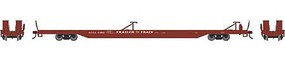 Athearn RTR 85' TOFC Flatcar Trailer Train/STTX #473652 HO Scale Model Train Freight Car #27665