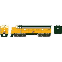 Athearn F7A Powered Chicago & North Western #413 HO Scale Model Train Diesel Locomotive #3204