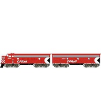 Athearn EMD F7A and F7B Canadian Pacific Rail #4060/#4444 HO Scale Model Train Diesel Locomotive #3207