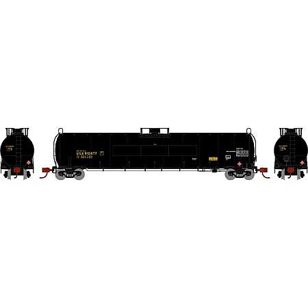 Athearn 33,900-Gallon LPG Tank Flat Panel UTLX #910477 N Scale Model Train Freight Car #3573