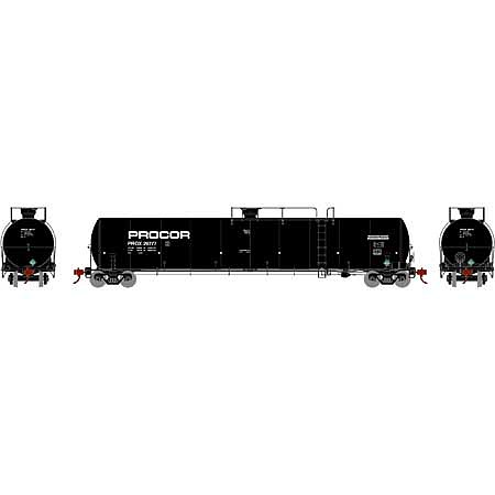 Athearn 33,900-Gallon LPG Tank Late PROX #29777 N Scale Model Train Freight Car #3581