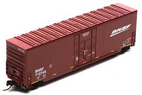 Athearn N 50' Smooth High Cube Plug Door Box, BNSF #712745