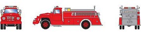 Athearn HO RTR Ford F-850 Fire Truck, Red Athearn HO RTR Ford F-850 Fire Truck, Red