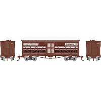 Athearn 36' Old Time Stock Car Rock Island #79160 N Scale Model Train Freight Car #5249