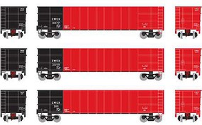 Athearn N Thrall High Side Gondola, CWEX #1 (3) Athearn N Thrall High Side Gondola, CWEX #1 (3)
