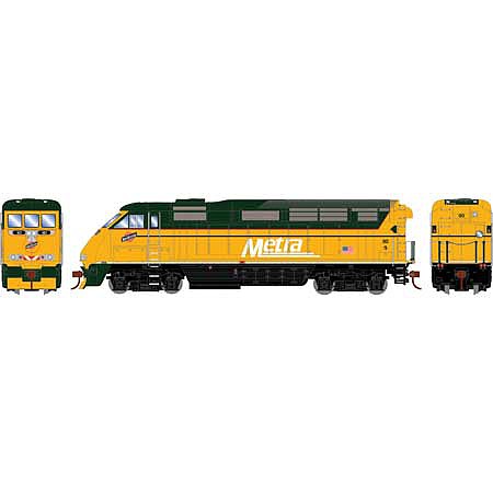 Athearn RTR F59PHI METX Metra #90 DCC HO Scale Model Train Diesel Locomotive #64728