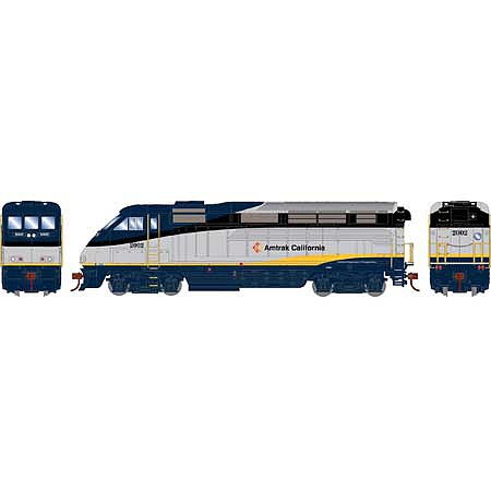 Athearn RTR F59PHI CDTX California Amtrak #2002 HO Scale Model Train Diesel Locomotive #64735