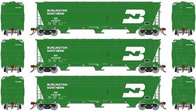 Athearn N ACF 4600 3-Bay Centerflow Hopper, BN (3) Athearn N ACF 4600 3-Bay Centerflow Hopper, BN (3)