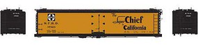 Athearn N 50' Ice Bunker Reefer, SF #37323 Athearn N 50' Ice Bunker Reefer, SF #37323