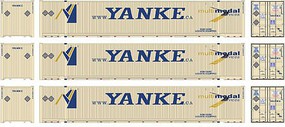 Athearn HO RTR 53' Jindo Container, Yanke #2 (3)