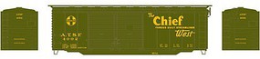 HO RTR 40' Express Box, SF #4092