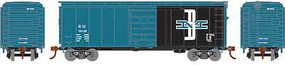 Athearn RTR 40' Superior Door Boxcar Boston & Maine #76127 HO Scale Model Train Freight Car #7615