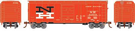 Athearn RTR 40 Superior Door Boxcar New Haven #31531 HO Scale Model Train Freight Car #7629