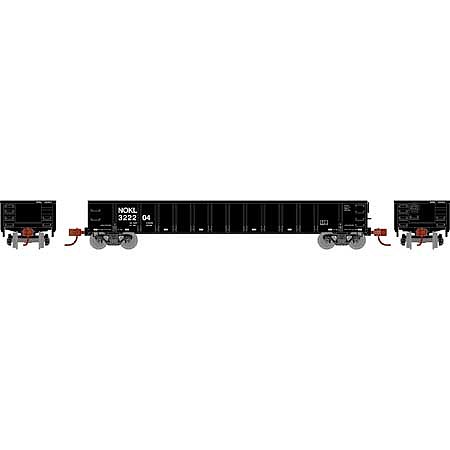 Athearn RTR 52 Mill Gondola NOKL #322204 HO Scale Model Train Freight Car #8384