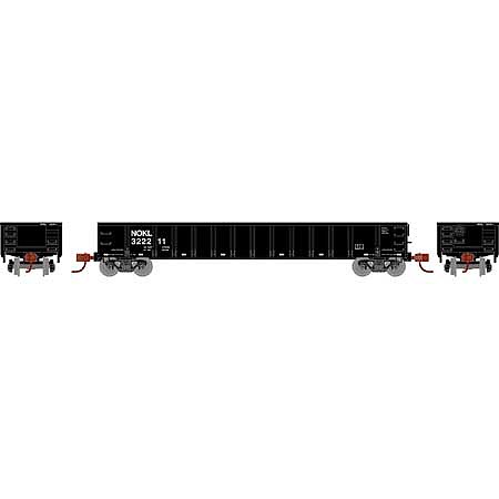 Athearn RTR 52 Mill Gondola NOKL #322211 HO Scale Model Train Freight Car #8385