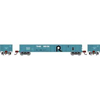 Athearn RTR 52' Mill Gondola Rock Island #680111 HO Scale Model Train Freight Car #8388