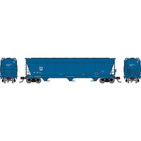 Athearn ACF 4600 3-bay Center Flow Covered Hopper AEX-Ex GTW 389 N Scale Model Train Freight Car #8488