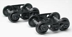 Athearn Caboose trucks with 33 Metal Wheels (2) HO Scale Model Train Truck #90397