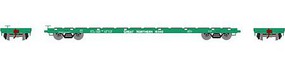 HO RTR 60' Flat, GN #161040