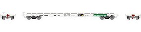 Athearn RTR 60' Flatcar SOO Line #5531 HO Scale Model Train Freight Car #92687