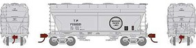 Athearn ACF 2970 Cover Hopper MP/TP #706021 HO Scale Model Train Freight Car #93457