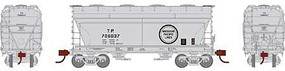 Athearn ACF 2970 Cover Hopper MP/TP #706037 HO Scale Model Train Freight Car #93458