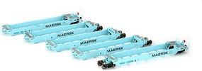 Athearn HO RTR Maxi I/Early, SFLC #1 (5) Athearn HO RTR Maxi I/Early, SFLC #1 (5)