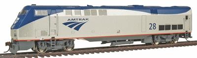 Athearn Diesel AMD-103 Powered - DCC Ready - Walthers Exclusive Model Amtrak (R) #28 (Low Stripe) - HO-Scale