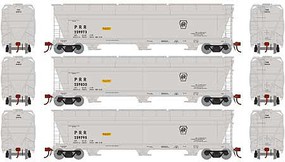 Athearn HO ACF 4600 3-Bay Centerflow Hopper, PRR (3) Athearn HO ACF 4600 3-Bay Centerflow Hopper, PRR (3)