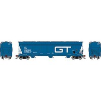 Athearn ACF 4600 3-Bay Center Flow covered Hopper GTW #138129 HO Scale Model Train Freight Car #g15845