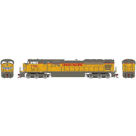 Athearn G2 SD90MAC Union Pacific #3705 DCC Ready HO Scale Model Train Diesel Locomotive #g27253