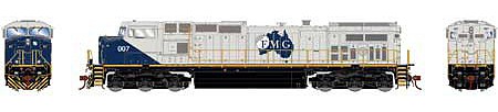Athearn G2 Dash 9-44CW FMG #007 DCC Ready HO Scale Model Train Diesel Locomotive #g31535