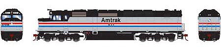 Athearn HO SDP40F, Amtrak #631