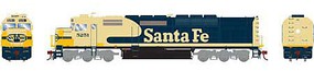 Athearn HO SDP40F w/DCC & Sound, ATSF #5251 Athearn HO SDP40F w/DCC & Sound, ATSF #5251