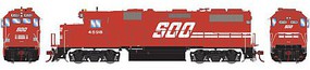 Athearn HO GP39-2 w/DCC & Sound, SOO/Red #4598 Athearn HO GP39-2 w/DCC & Sound, SOO/Red #4598