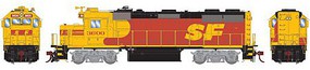 Athearn HO GP39-2 w/DCC & Sound, SF/Kodachrome #3600 Athearn HO GP39-2 w/DCC & Sound, SF/Kodachrome #3600