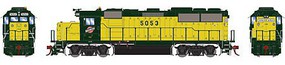 Athearn HO GP50 w/DCC & Sound, C&NW #5053 Athearn HO GP50 w/DCC & Sound, C&NW #5053
